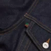 Giacca in denim con cimosa