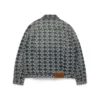 Giacca in Denim con motivo "Wreath" jacquard