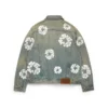 Giacca in Denim “Cotton Wreath” con lavaggio sporco