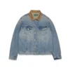 Giacca in Denim “Flag” con lavaggio chiaro