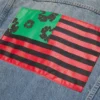 Giacca in Denim “Flag” con lavaggio chiaro