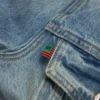 Giacca in Denim lavaggio chiaro