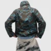 Giacca shell con cuciture nastrate Cloud Camo