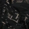 Maglia a girocollo ADG con stampa banner, nera