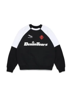Maglia a girocollo DT Sport con blocchi di colore - Nero
