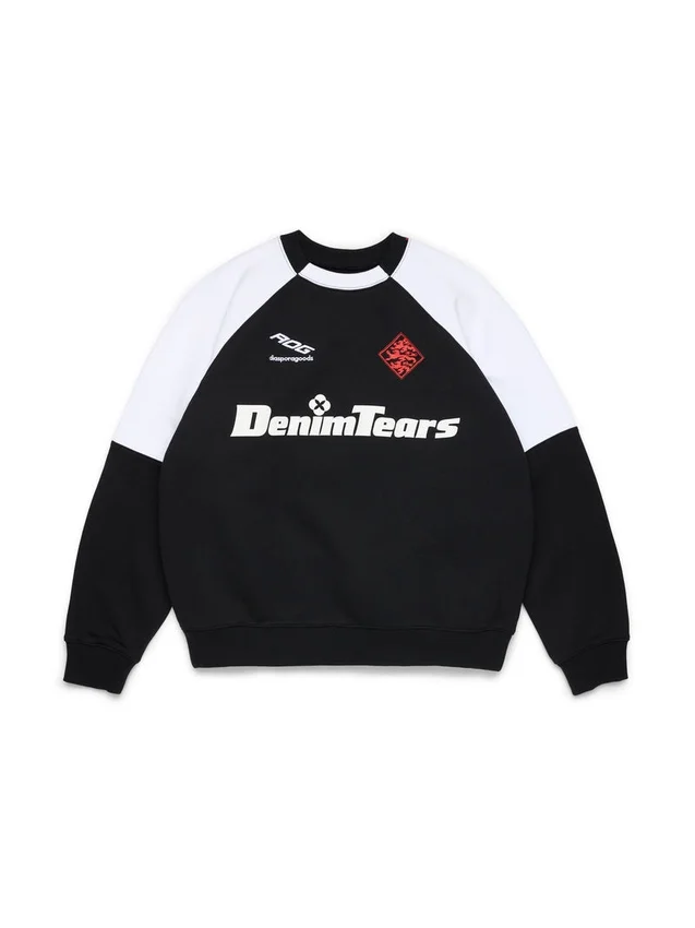Maglia a girocollo DT Sport con blocchi di colore - Nero