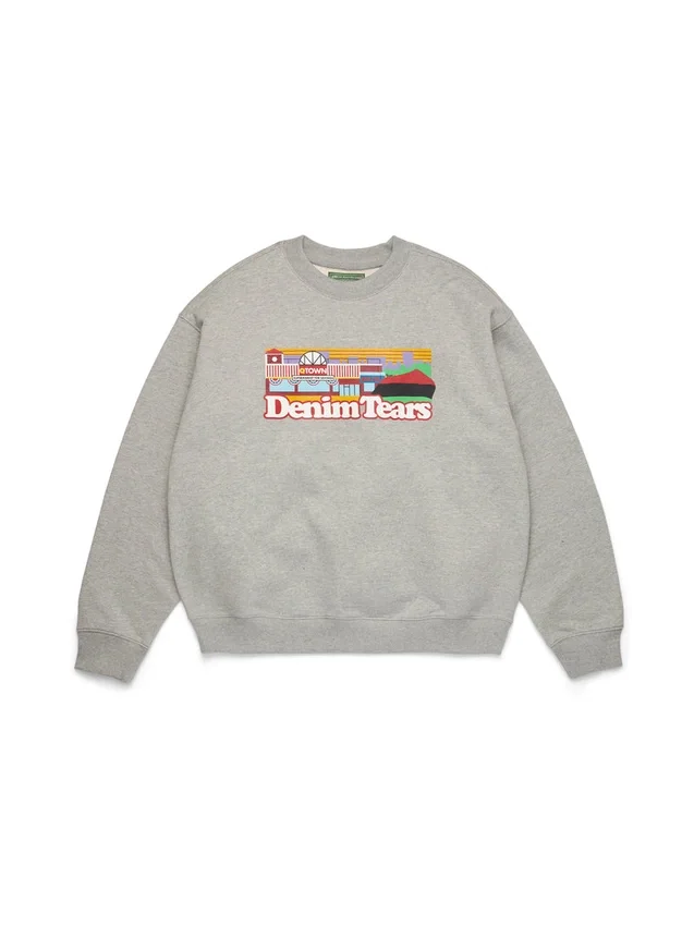Maglia a girocollo Liberty Rock Skyline Grigio