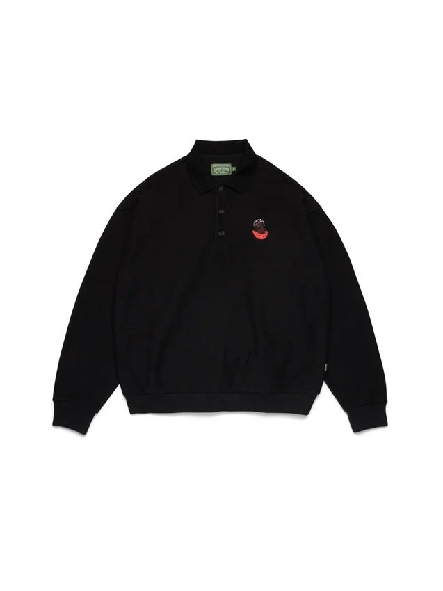 Maglia polo "Biblical" nera
