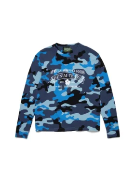 Maglia termica ADG mimetica blu