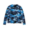 Maglia termica ADG mimetica blu