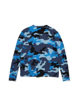 Maglia termica ADG mimetica blu