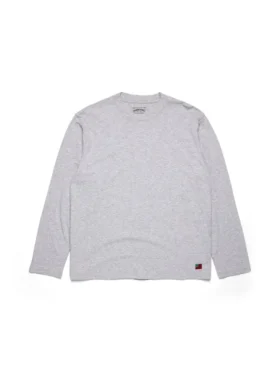 Maglietta a maniche lunghe DT Flag, confezione da 3, grigio
