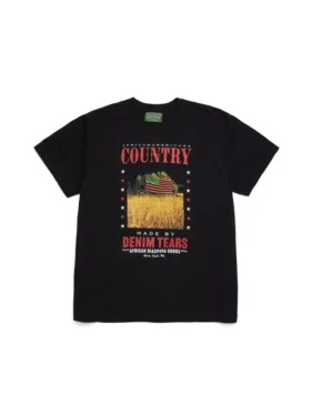 Maglietta ADG Country nera
