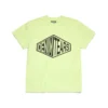 Maglietta con logo 3D a forma di scatola, colore lime
