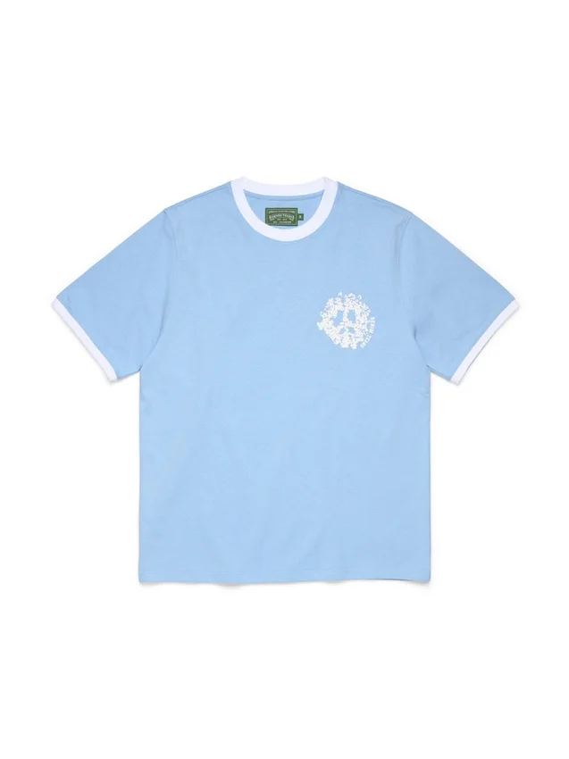 Maglietta Denim U Ringer azzurra