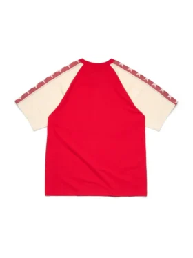 Maglietta Jacquard City rossa