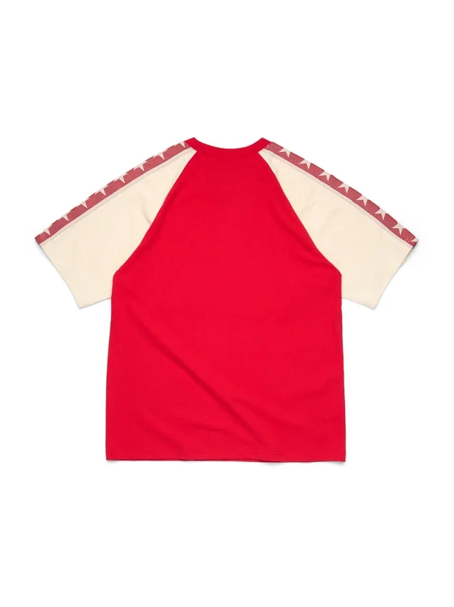 Maglietta Jacquard City rossa