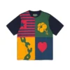 Maglietta Libertas Crest multicolore