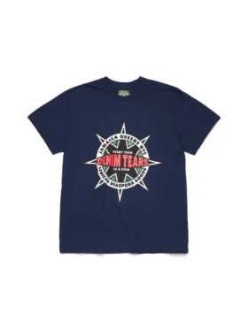 Maglietta Libertas Star blu navy