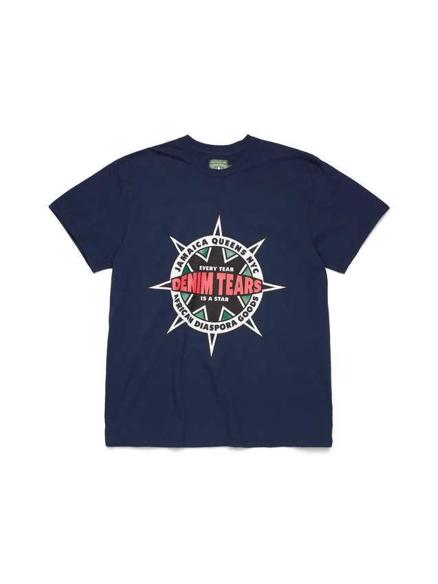 Maglietta Libertas Star blu navy