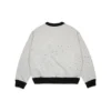 Maglione in maglia con collo rotondo Crystal, nero