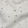 Maglione in maglia con collo rotondo Crystal, nero