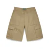 Pantaloncini cargo stagionali color beige