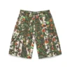 Pantaloncini cargo stagionali mimetici