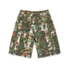 Pantaloncini cargo stagionali mimetici