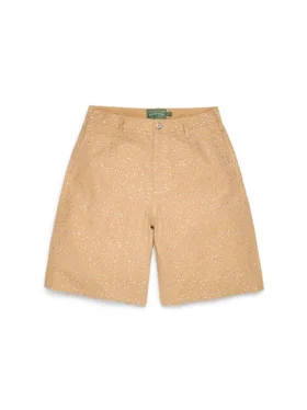 Pantaloncini chino Crystal color cuoio