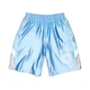 Pantaloncini da basket Denim U azzurri