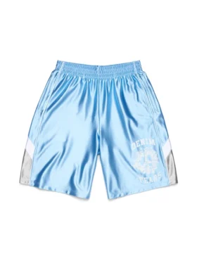 Pantaloncini da basket Denim U azzurri