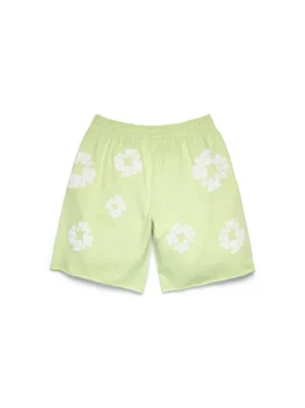 Pantaloncini in cotone Cotton Wreath color menta