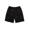 Pantaloncini in cotone Mono Cotton Wreath, neri
