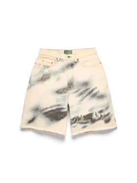 Pantaloncini in Denim Cloud Camo