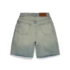 Pantaloncini in Denim con lavaggio sporco