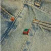 Pantaloncini in Denim con lavaggio sporco