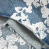 Pantaloncini in Denim con motivo Cotton Wreath, lavaggio chiaro