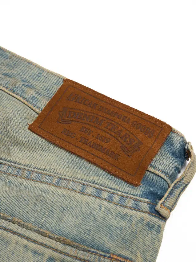 Pantaloncini in Denim "Cotton Wreath" con lavaggio sporco