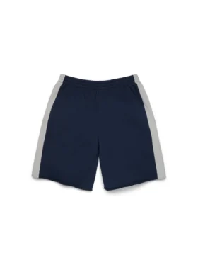 Pantaloncini in felpa a pannelli Denim U blu navy