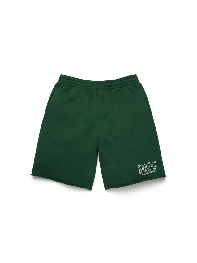 Pantaloncini in felpa ADG verdi