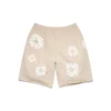 Pantaloncini in felpa Cotton Wreath color crema