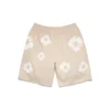 Pantaloncini in felpa Cotton Wreath color crema