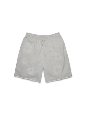 Pantaloncini in felpa "Cotton Wreath" grigi