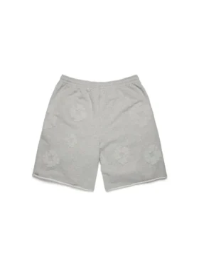 Pantaloncini in felpa “Cotton Wreath” grigi