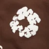 Pantaloncini in felpa Cotton Wreath, marrone scuro