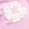 Pantaloncini in felpa "Cotton Wreath" rosa cipria