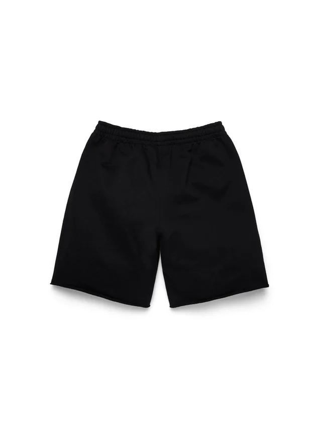 Pantaloncini in felpa Gel Wreath neri