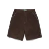 Pantaloncini in velluto a coste con borchie ossidate