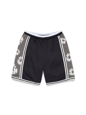 Pantaloncini Olaf con Cotton Wreath in cotone, neri